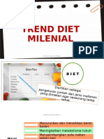 Trend Diet Milenial