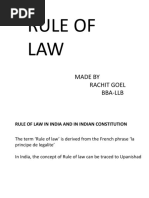 Download ppt on rule of law by Rachit Goel SN45046309 doc pdf