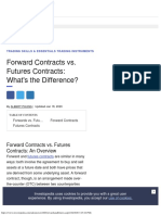 Understanding Forward Contracts vs Futures Contracts