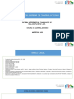 INFORME DEL ESTADO DEL CONTROL INTERNO MARZO 2020