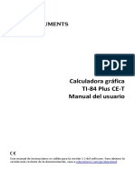 TI84 Plus CE-T Guia de Inicio