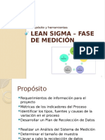 Lean Sigma - Fase de Medicion