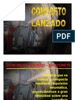 CONCRETO LANZADO