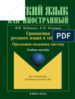 Chudinina V. Grammatika Russkogo Yazyka V Tablitsakh