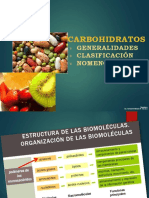 Carbohidratos, Generalidades, Clacificación y Nomenclatura