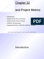 Pressman Ch 22 Process and Project Metrics