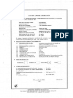 Certificado Quemadores HV 160 PDF