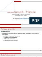 Teoria Del Consumidor - Preferencias