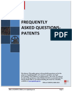 Frequently Asked Questions on Patents 2019