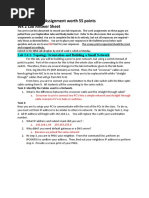 NETW202 Lab/Assignment Worth 55 Points WK 2 Lab Answer Sheet