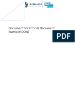 ODN Configrution Number Range