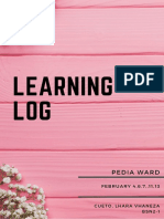 Pedia Learning Log