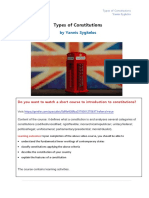Types of Constitution PDF