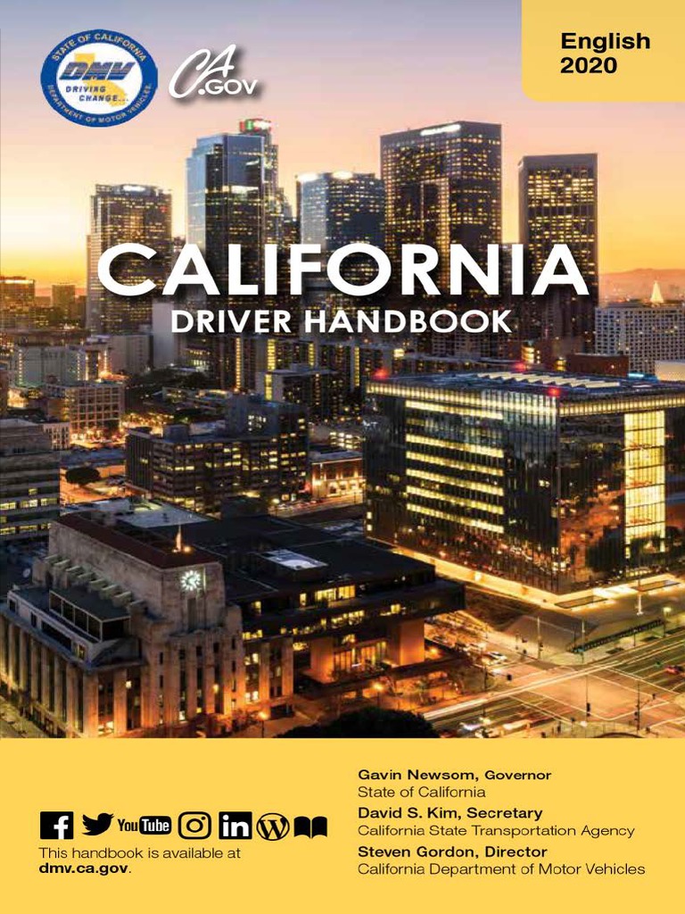 DMV Handbook PDF PDF Department Of Motor Vehicles Identity Document
