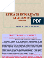 Deontologie Acad. II, Echipa, Metode