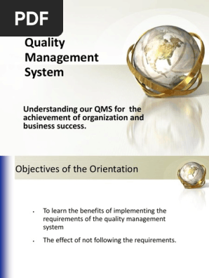 Quality Management System