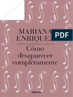 ENRIQUEZ Mariana - Como Desaparecer Completamente PDF