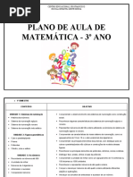 Plano de aula 3º ano atualizado