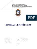 Bombas Centrífugas: Tipos y Funcionamiento