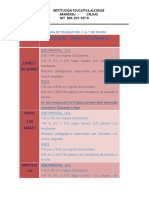 08 Agenda de Trabajo Marzo