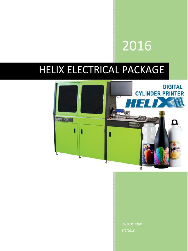 Helix Electrical Package RevB 9716 PDF Power Supply Equipment
