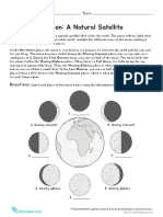 Moon-Natural-Satellite Worksheet