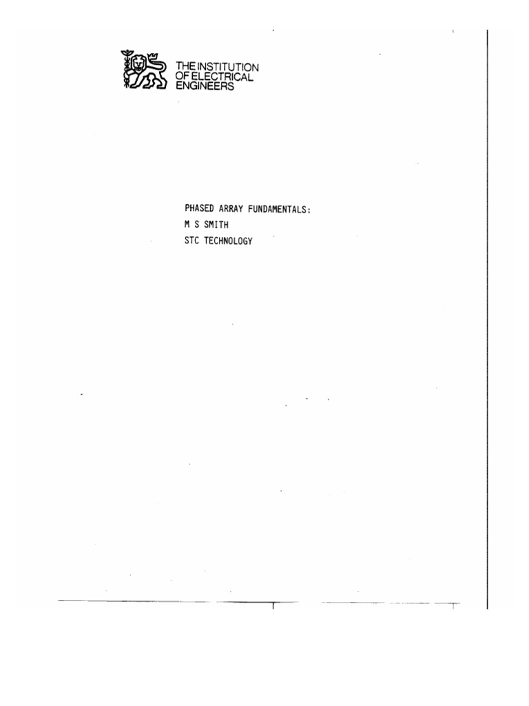 Phased Array Beamforming Basics | PDF | Teaching Methods & Materials ...