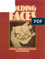 人脸折纸（folding faces，Eric Kenneway）