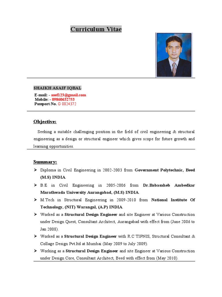 Curriculum vitae copies image