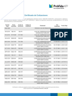 Certificadode Cotizaciones