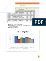 Excel gráficos dinámicos práctica creación