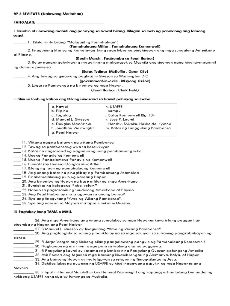 Ap 6 | PDF