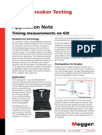 Timing Measurement On GIS AN en V01