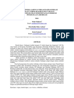 Evaluasi Kinerja Jaringan Irigasi Daerah PDF