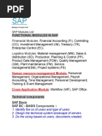 Sap All Modules PDF