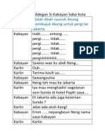 Cuplikan Adegan Film Si Kabayan Saba Kota