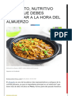 Receta Olluquito