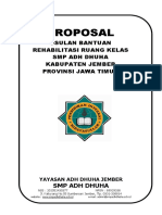 Proposal Rehab Pontren Gubernur 2016
