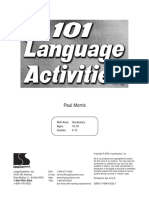 101 Language Activities