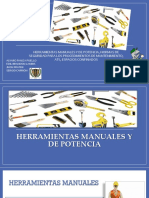 Herramientas manuales y de potencia, normas de seguridad