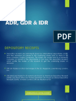 Adr, GDR, Idr PDF