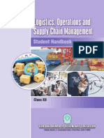 Logistics Operations and Supply Chain Management - XII