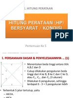 5 HP Bersyarat - Kondisi