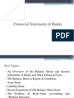 Session 3 - Financial Statements of Banks