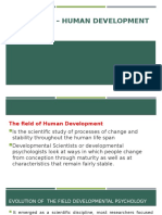 Introduction (Human Development )
