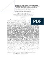 Effect of Different Schedules of Administration of Water Based Infusion Medicinal Plants On Growth Performance, Biochemical Status and Immunity of Broiler Chicks