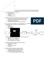 Latihan Soal Sistem Informasi Pengendalian Internal