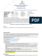 NDST 2020 Result Notification