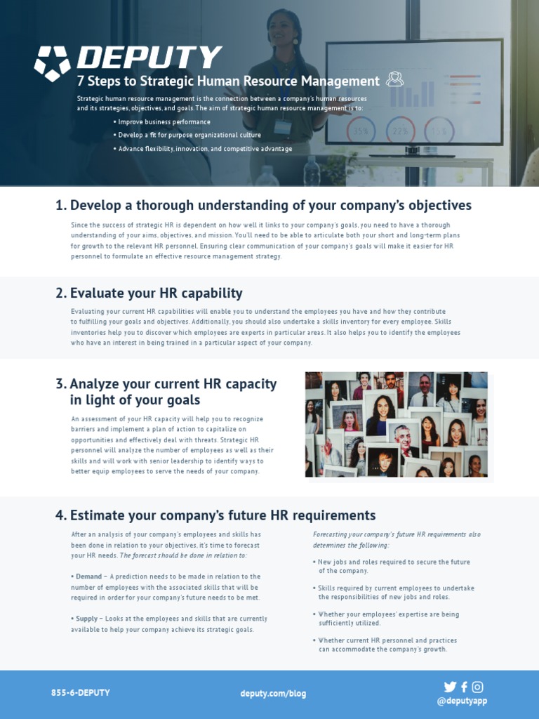 Strategic HR Management Implementation Guide | PDF | Human Resources ...