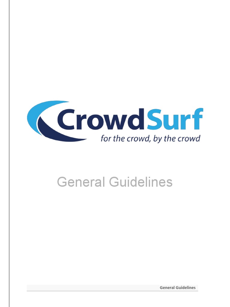 Crowdsurf Transcription Guidelines | PDF | Ellipsis | Multiplication